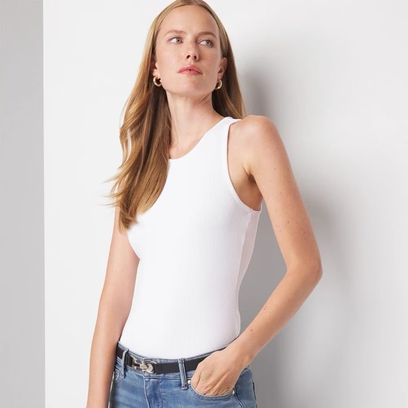 WHBM FORME Rib Tank - Picture 4 of 4